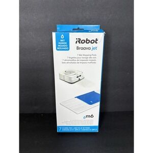 iRobot Braava Jet m6 Wet Mopping Pads 7 Pack Genuine OEM Replacement Open Box